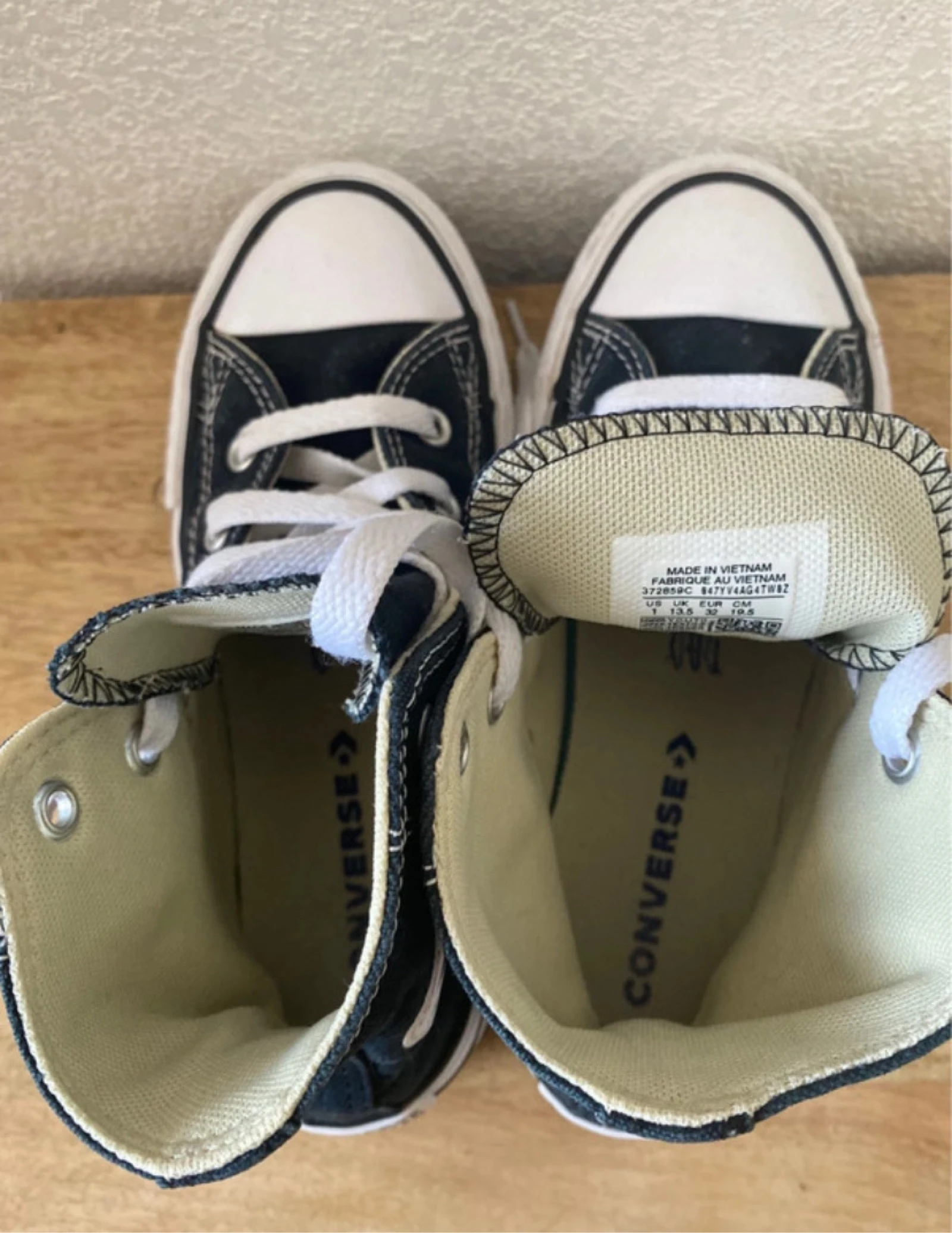 Converse Chuck Taylor All Star EVA Lift Platform High Top Sneakers - Size 32 – photo 5
